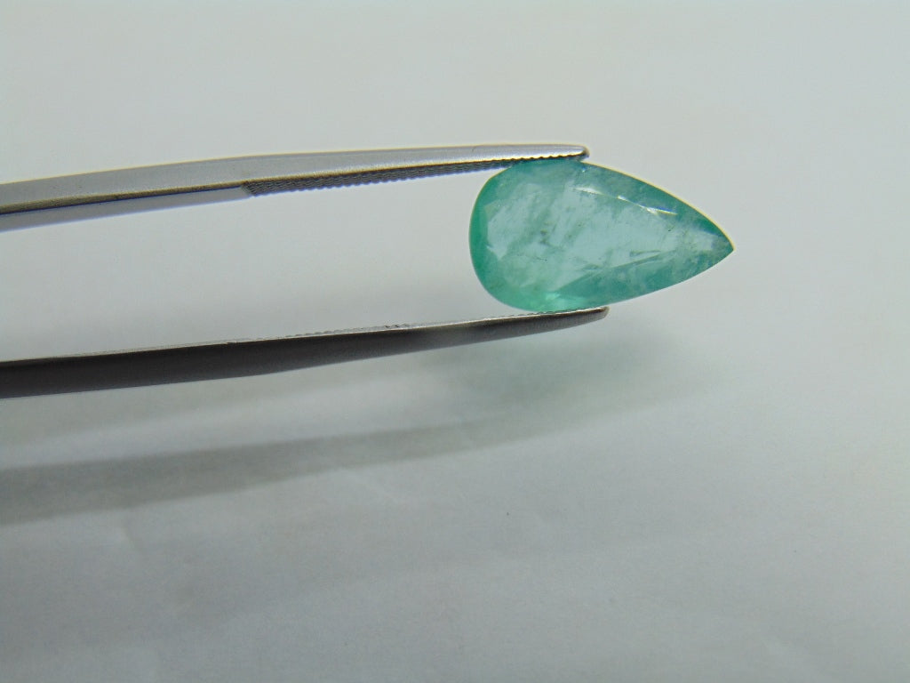 3.19ct Emerald 14x8mm