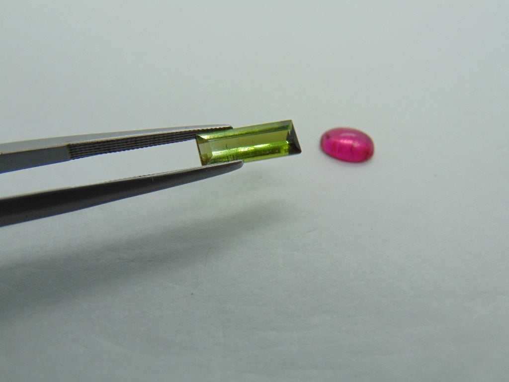 2.50cts Tourmaline Mix 12x4mm 8x6mm