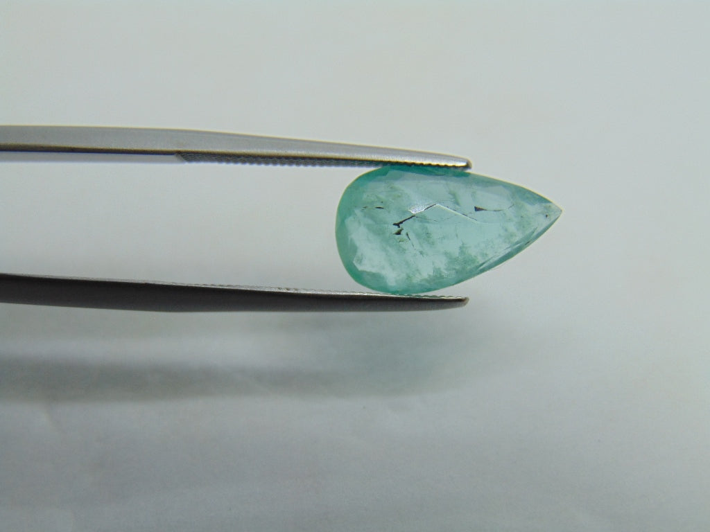 3.19ct Emerald 14x8mm