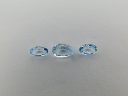 1.80ct Aquamarine Set