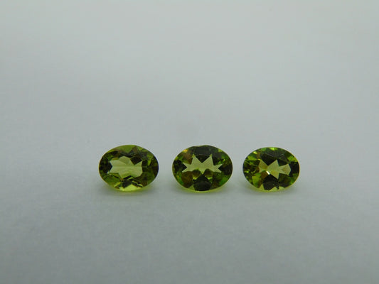 5.10ct Peridot Calibrated 9x7mm
