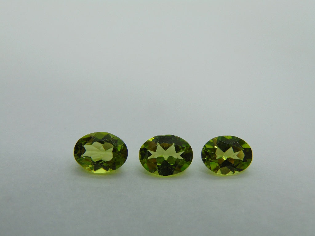 5.10ct Peridot Calibrated 9x7mm