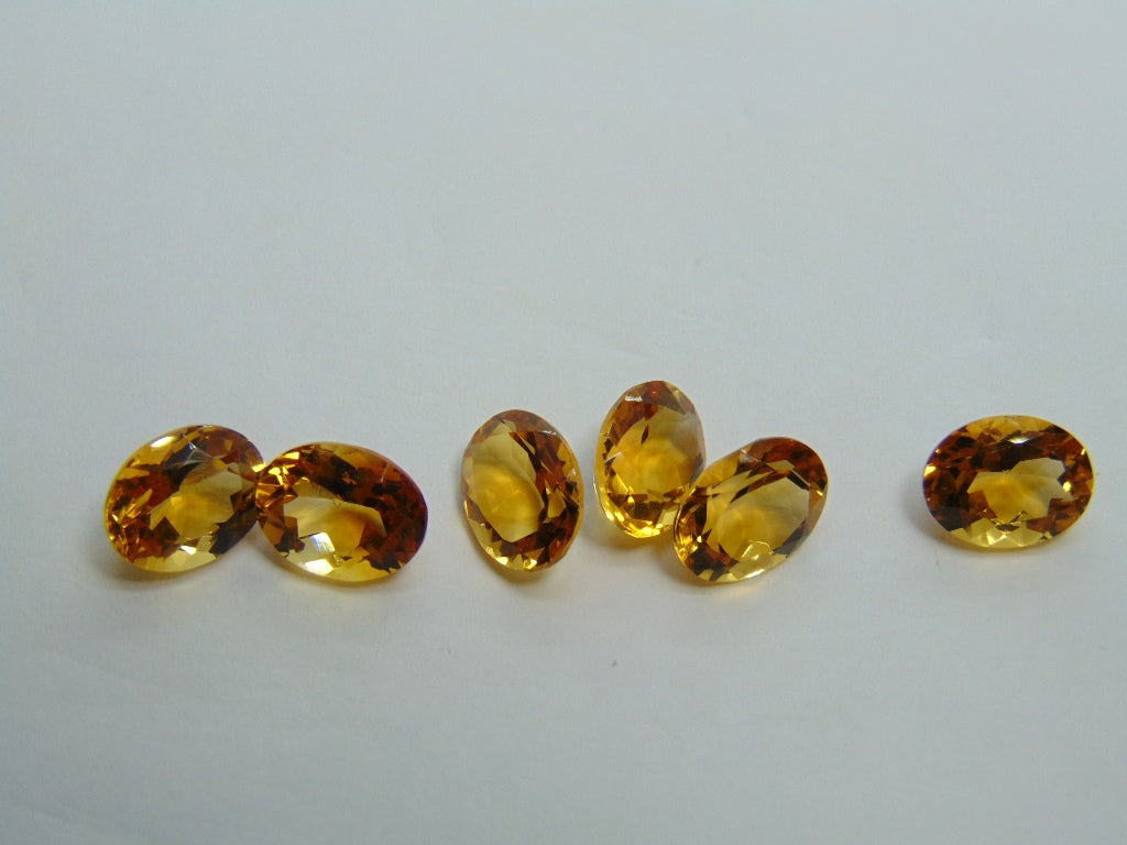 10.40ct Citrine Calibrated 9x7mm