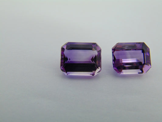 9.10cts Amethyst (Pair)