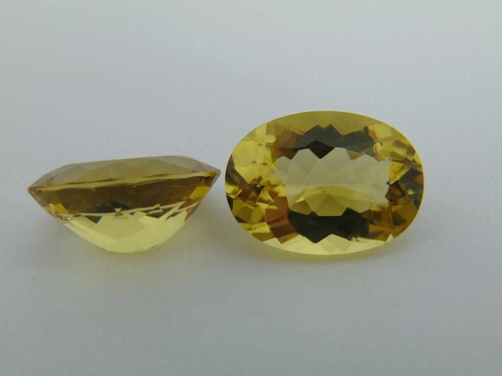 27.60cts Citrine (Pair)