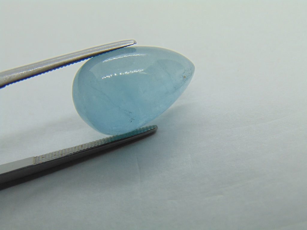 10.25ct Aquamarine Cabochon 18x12mm