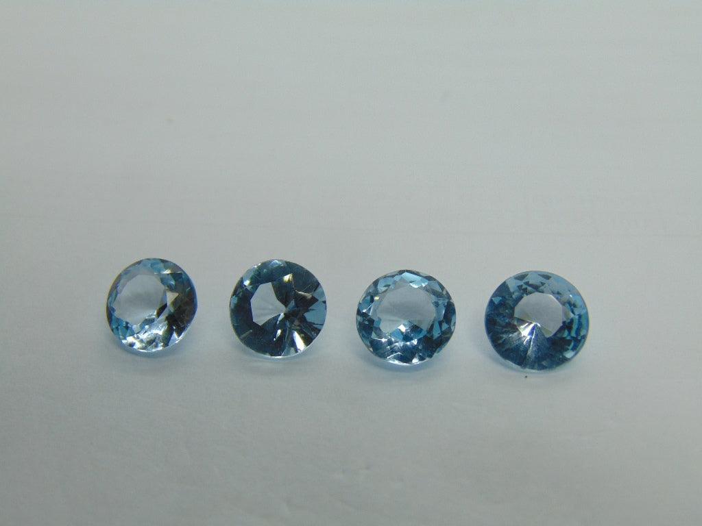 11.90cts Topaz Sky 9mm