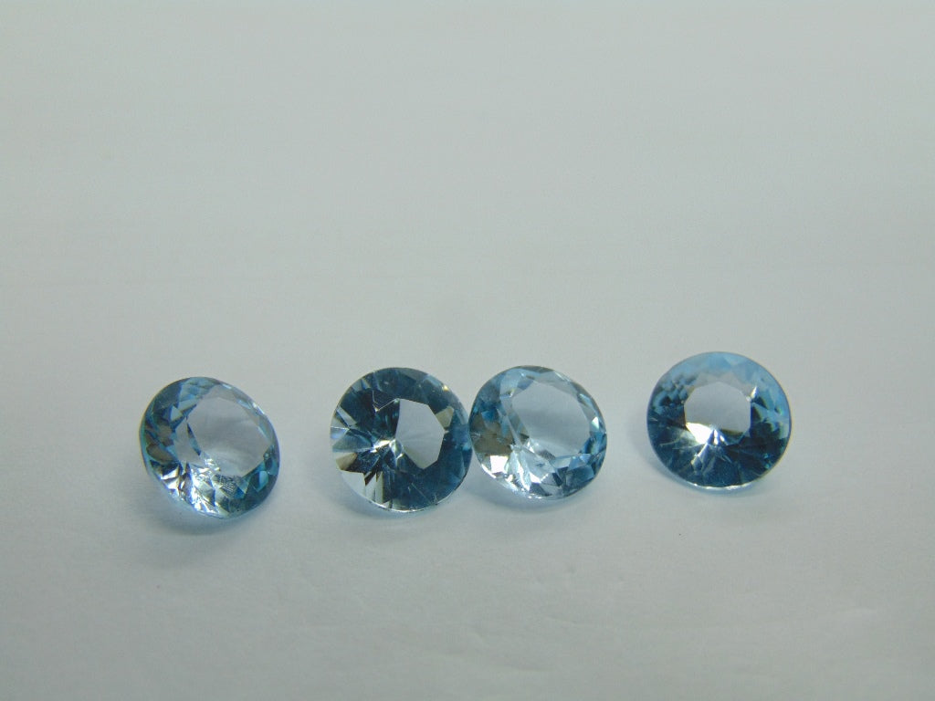 11.90cts Topaz Sky 9mm