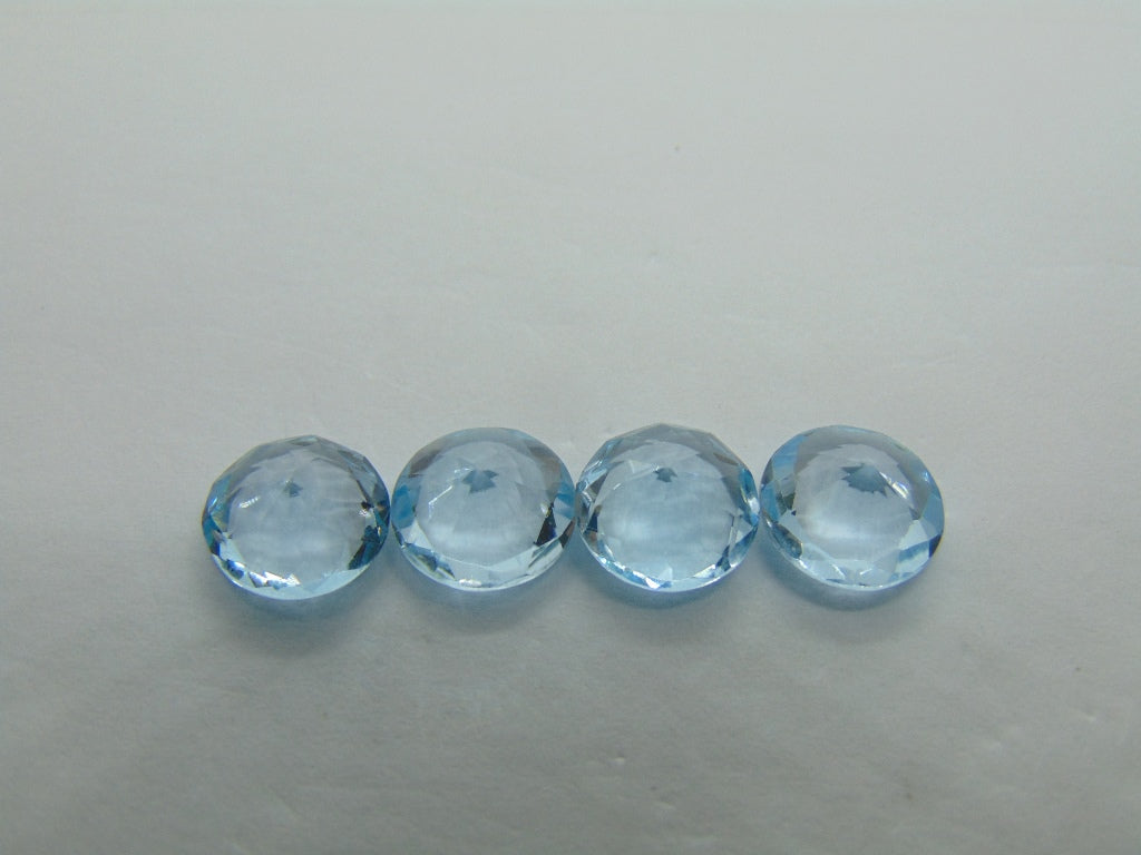11.90cts Topaz Sky 9mm