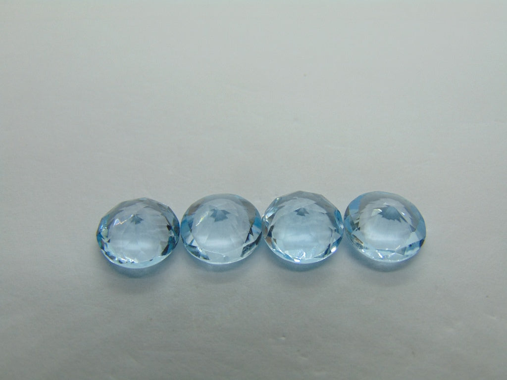 11.90cts Topaz Sky 9mm