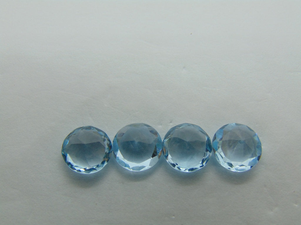 11.90cts Topaz Sky 9mm