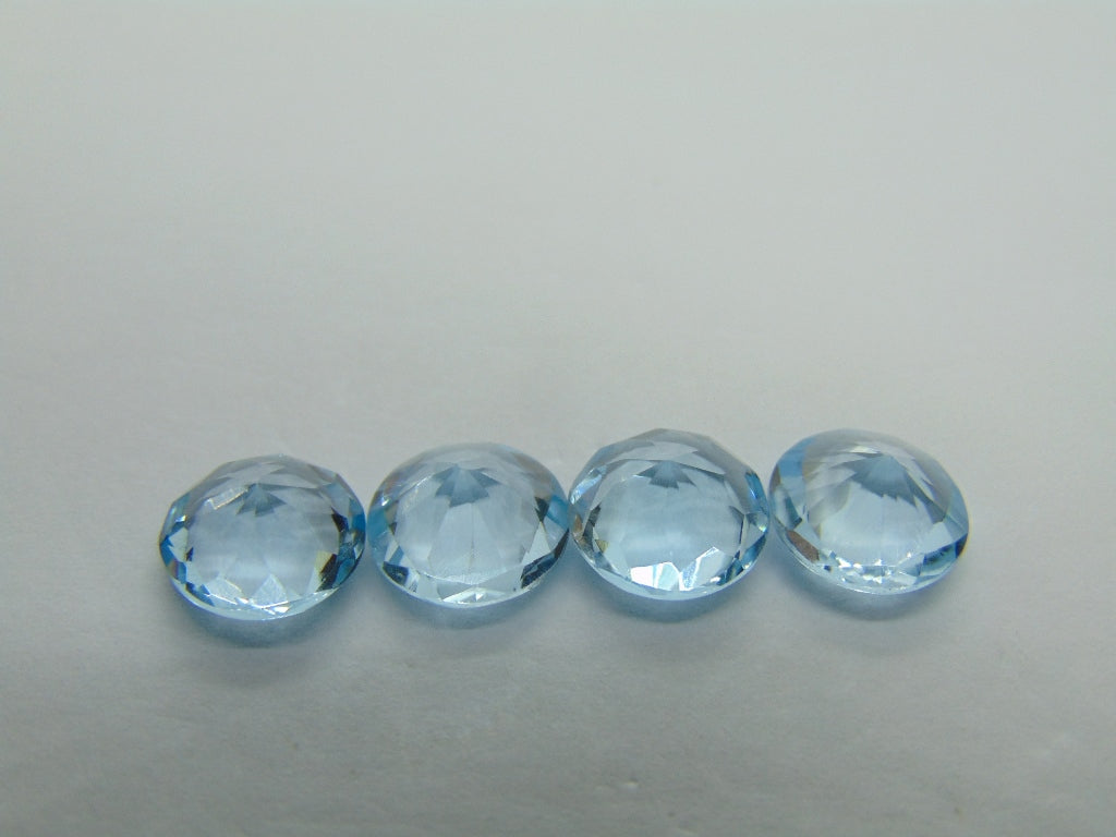 11.90cts Topaz Sky 9mm