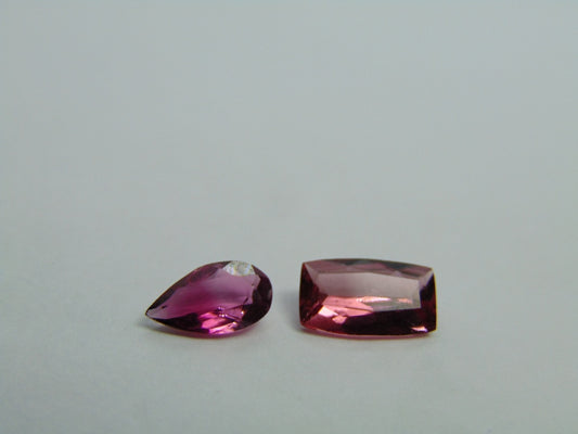 1.84ct Tourmaline 8x5mm 9x5mm