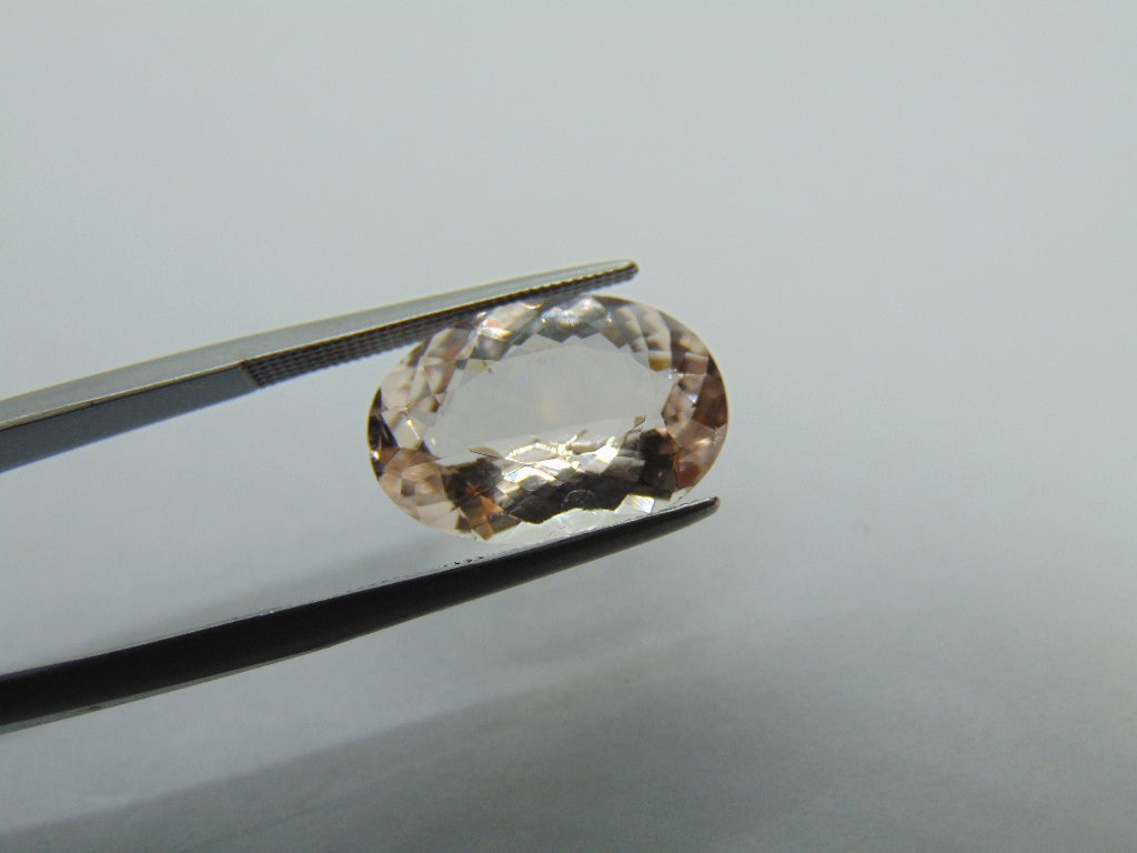 6.40ct Morganite 16x11mm