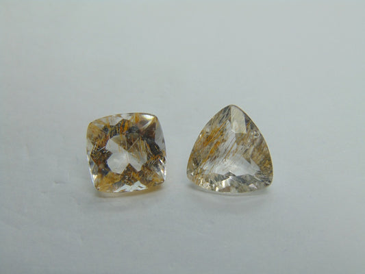 13.20ct Topaz With Needle 11mm 12mm