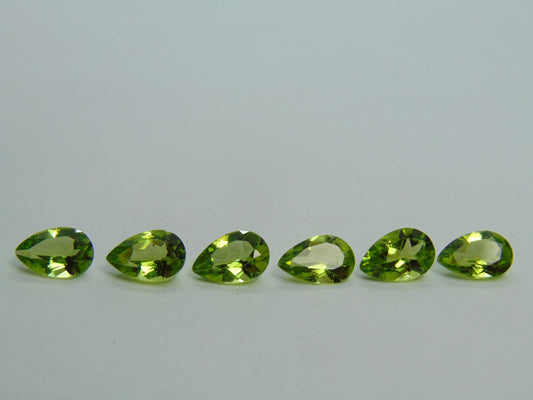 7.85ct Peridot Calibrated 9x6mm