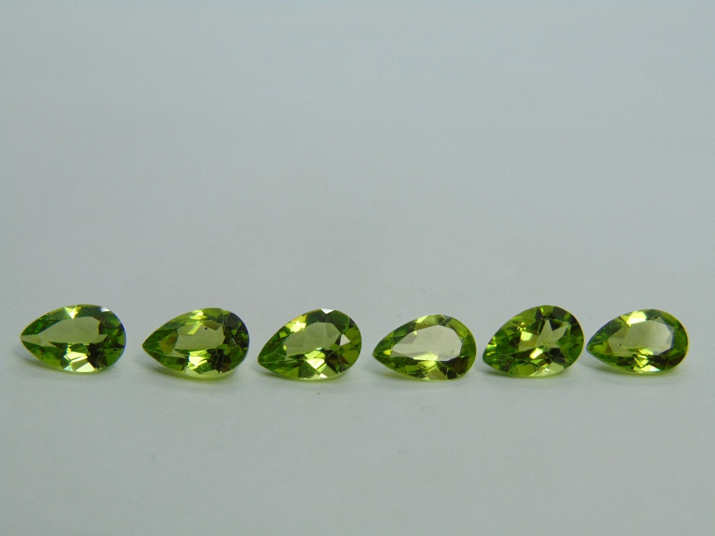 7.85ct Peridot Calibrated 9x6mm
