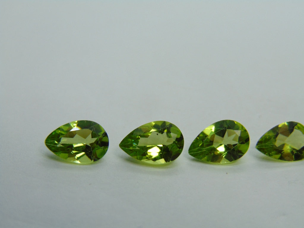 7.85ct Peridot Calibrated 9x6mm