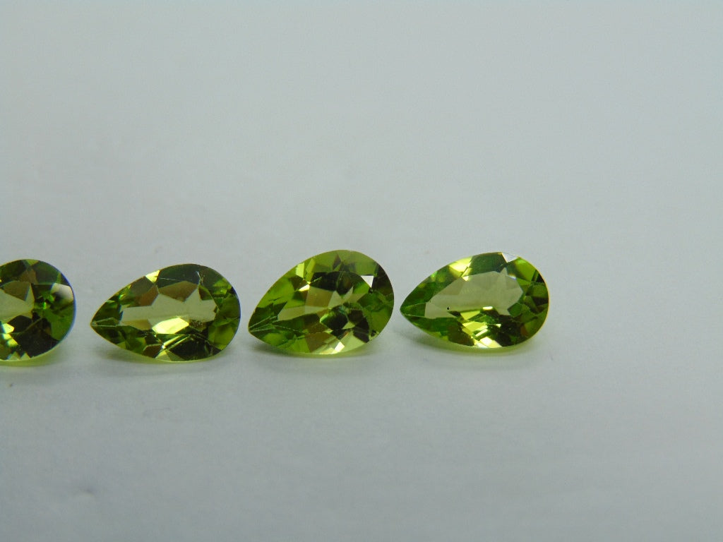 7.85ct Peridot Calibrated 9x6mm