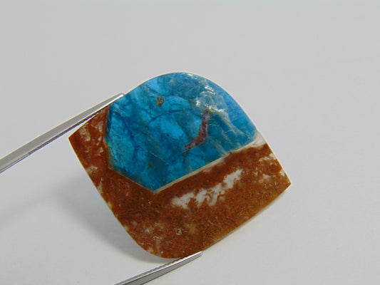 20.90ct Jasper with Apatite 40x32mm