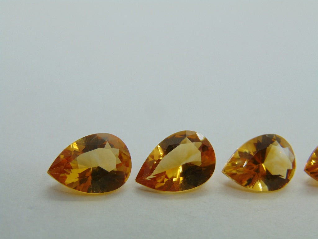10.30ct Citrine Calibrated 12x9mm