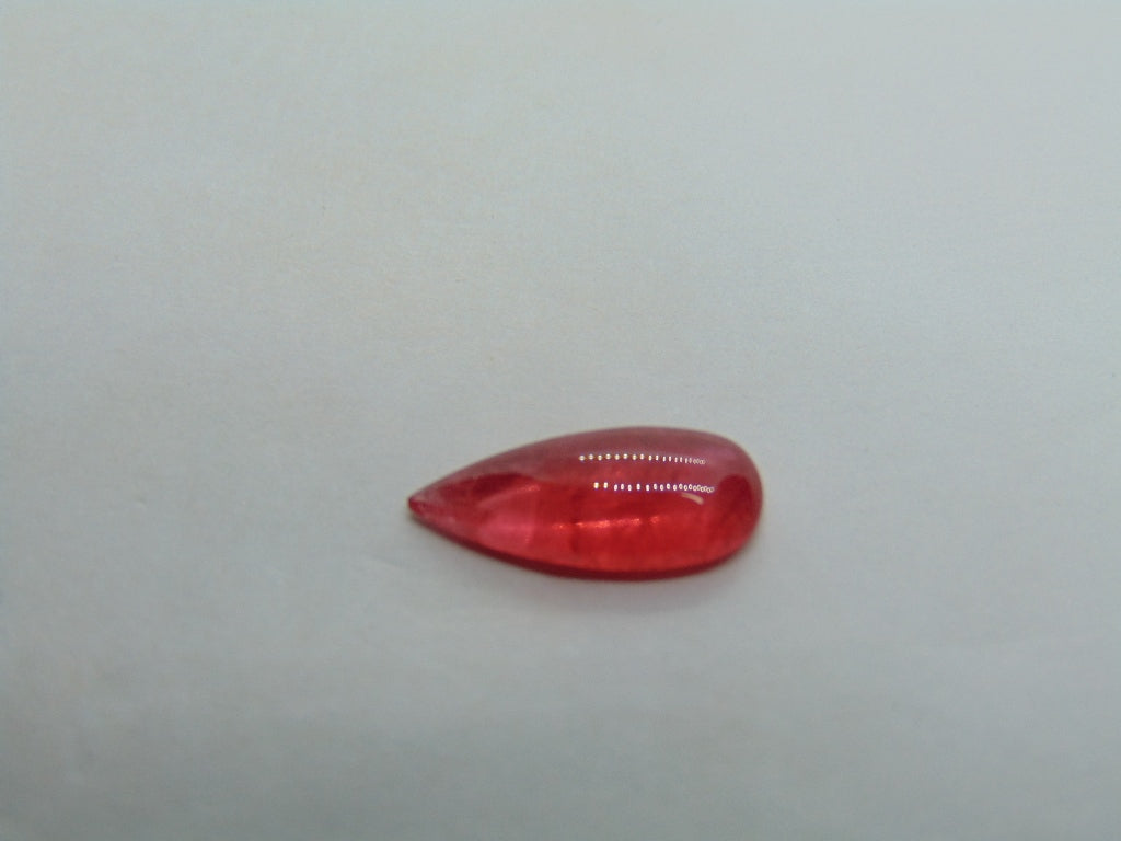 2.69ct Rhodonite Cabochon 14x6mm