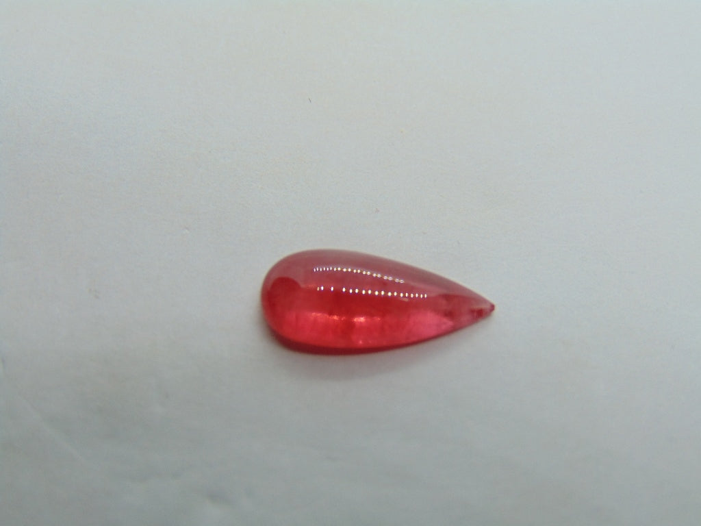 2.69ct Rhodonite Cabochon 14x6mm