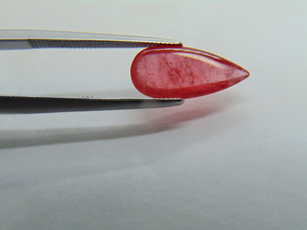 2.69ct Rhodonite Cabochon 14x6mm