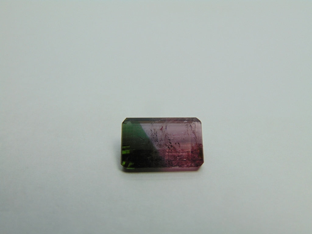 6.40ct Tourmaline bicolor 14x9mm