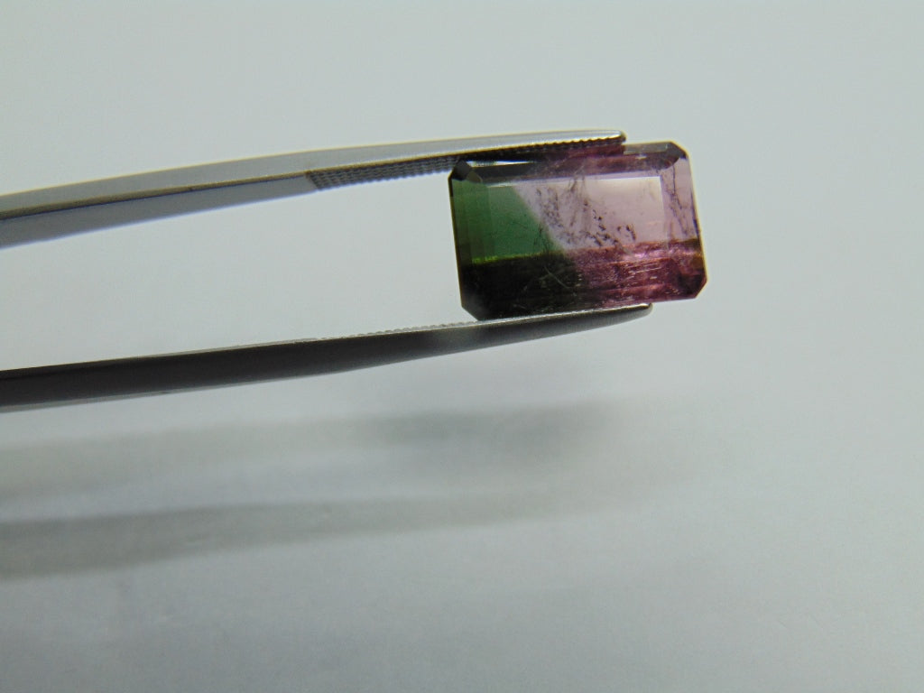 6.40ct Tourmaline bicolor 14x9mm