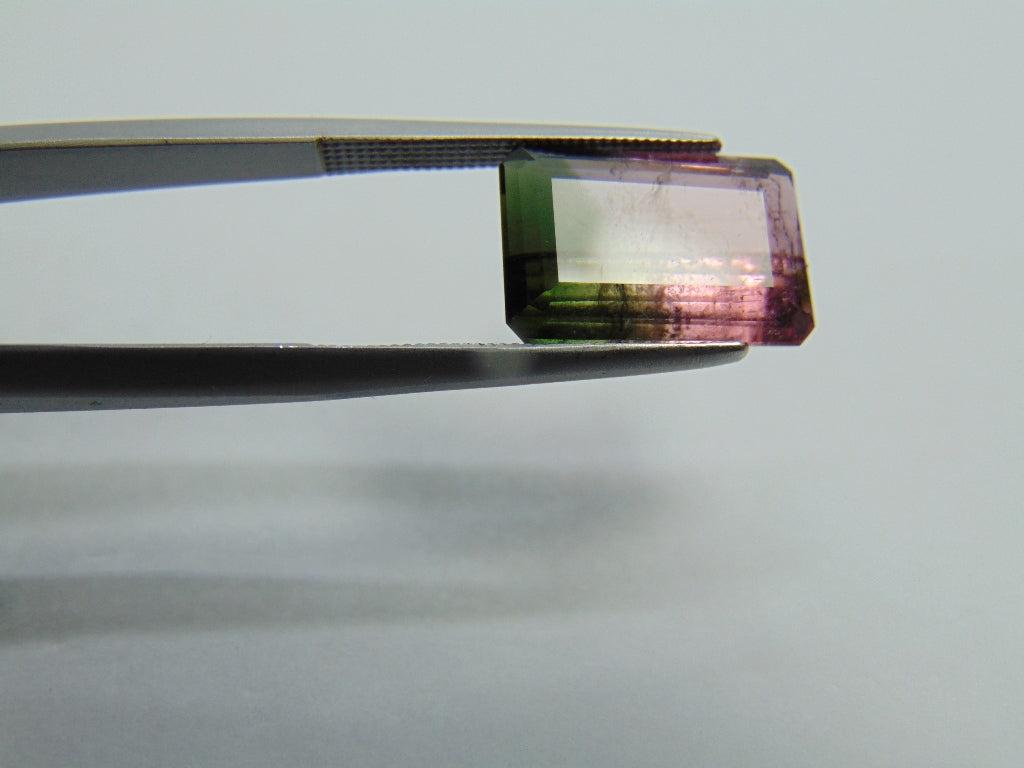 6.40ct Tourmaline bicolor 14x9mm