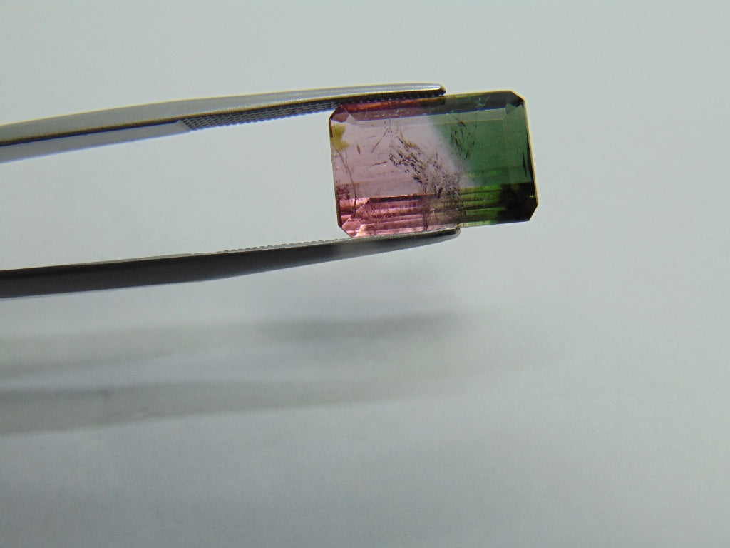 6.40ct Tourmaline bicolor 14x9mm