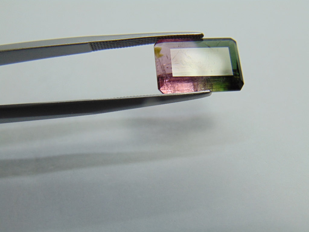 6.40ct Tourmaline bicolor 14x9mm