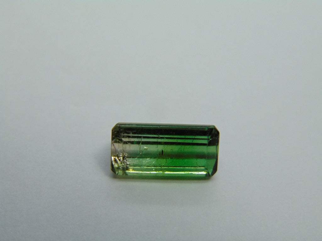 4.60ct Tourmaline Bicolor 13x6mm