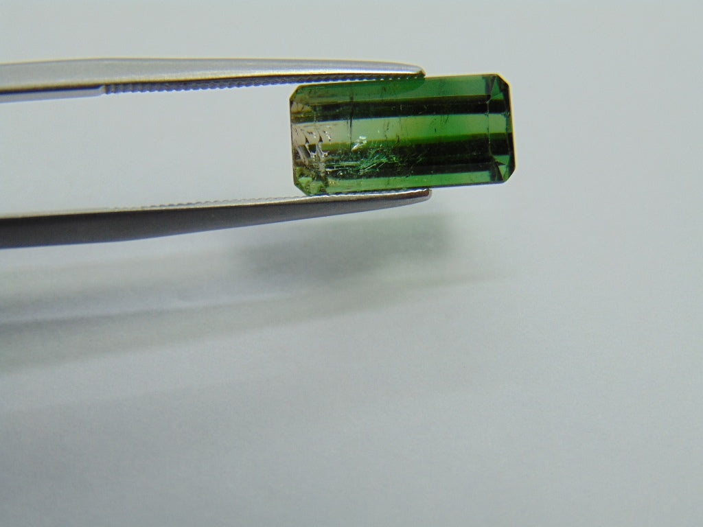 4.60ct Tourmaline Bicolor 13x6mm