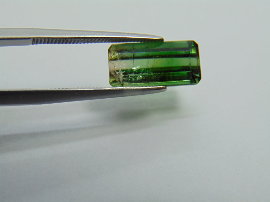 4.60ct Tourmaline Bicolor 13x6mm