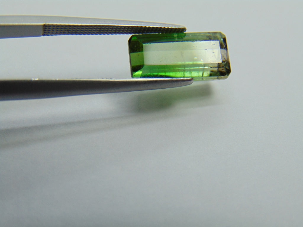 4.60ct Tourmaline Bicolor 13x6mm
