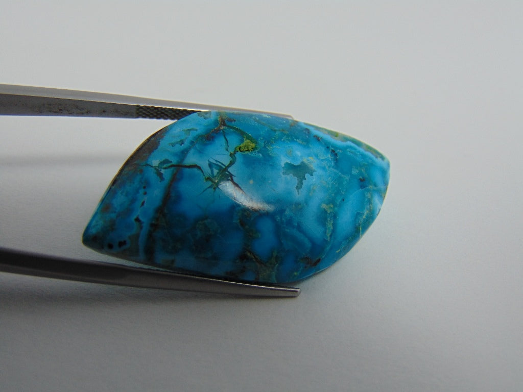 34.10ct Chrysocolla 38x20mm