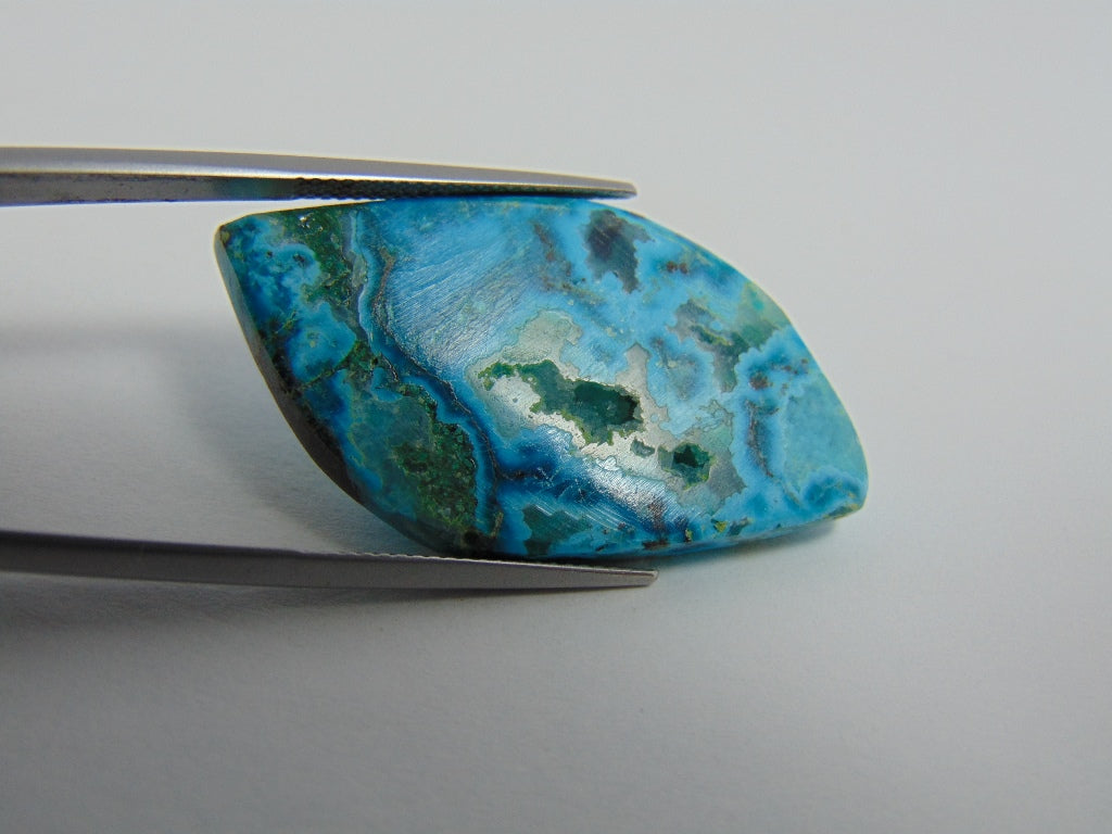 34.10ct Chrysocolla 38x20mm