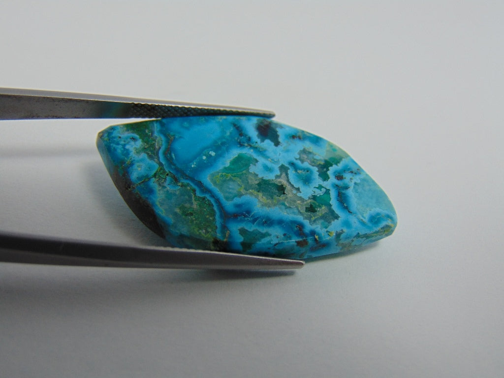 34.10ct Chrysocolla 38x20mm