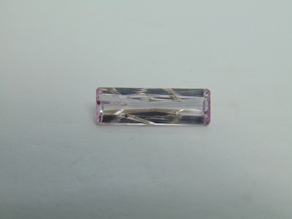 6.45ct Kunzite With Needles 21x7mm