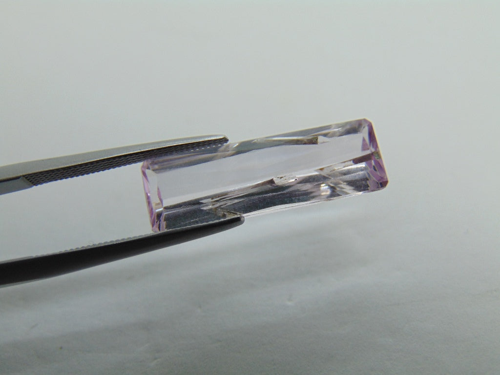 6.45ct Kunzite With Needles 21x7mm