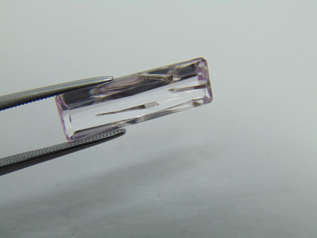 6.45ct Kunzite With Needles 21x7mm