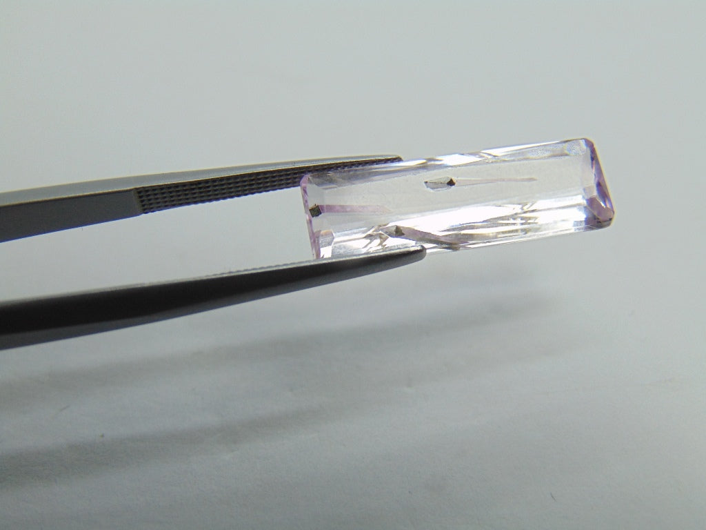 6.45ct Kunzite With Needles 21x7mm