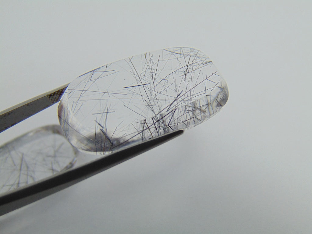 67.60cts Quartz (Inclusion) Pair
