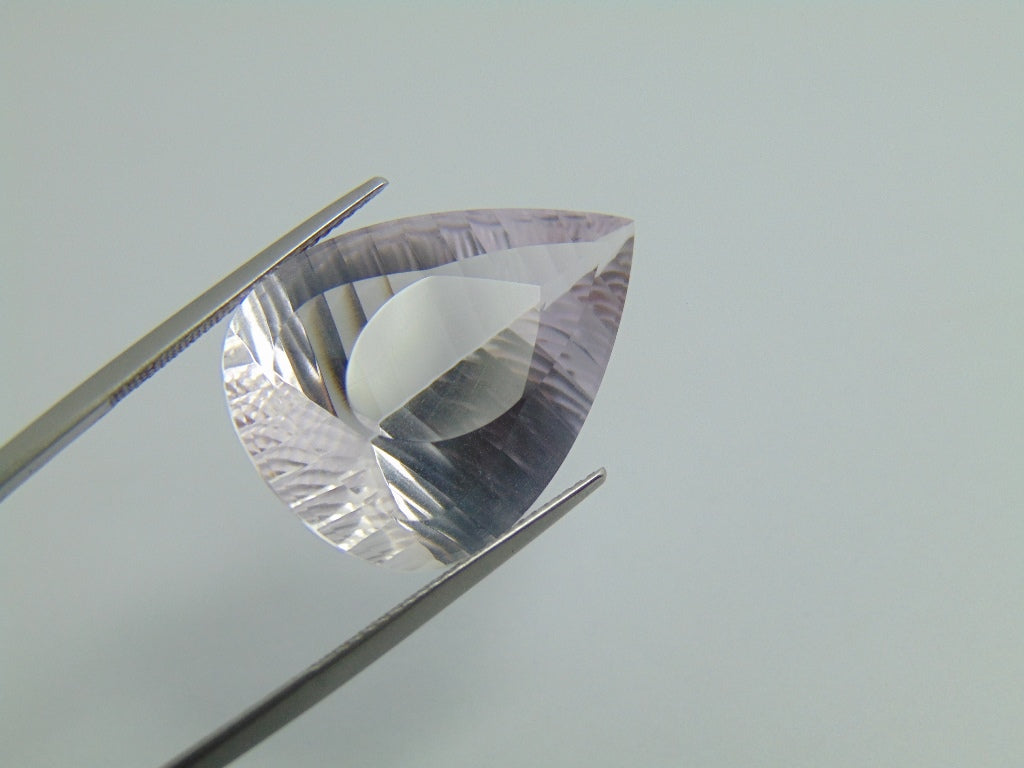 23.85ct Amethyst Rose France 26x19mm