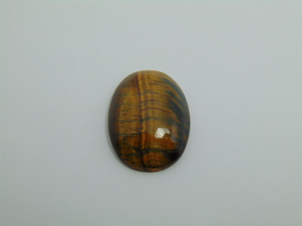 40.70cts Quartz Tiger Eye 31x22mm