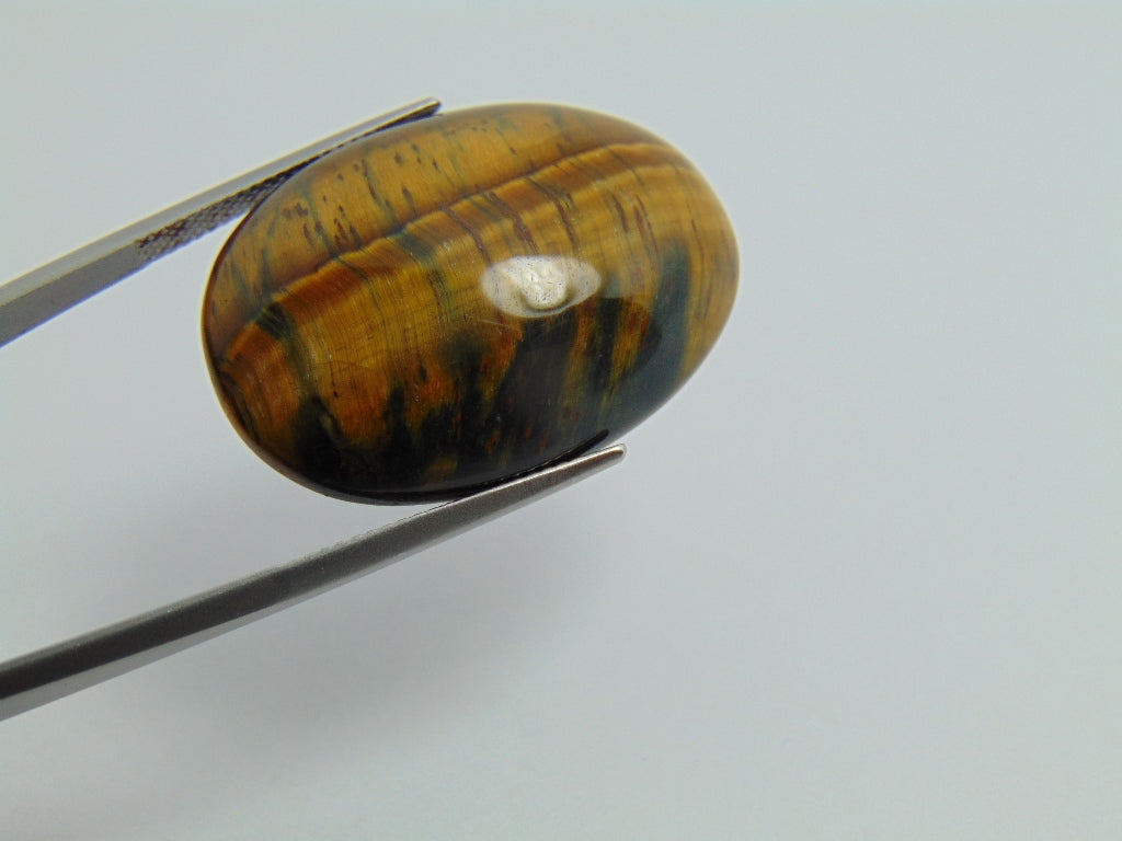40.70cts Quartz Tiger Eye 31x22mm
