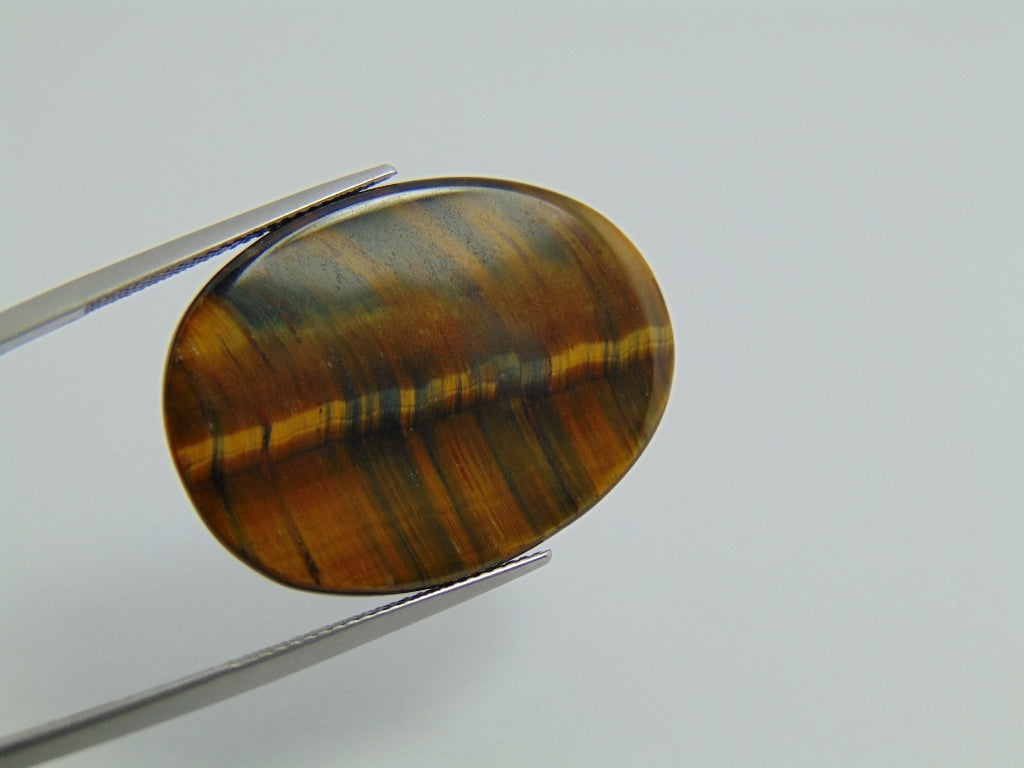 40.70cts Quartz Tiger Eye 31x22mm