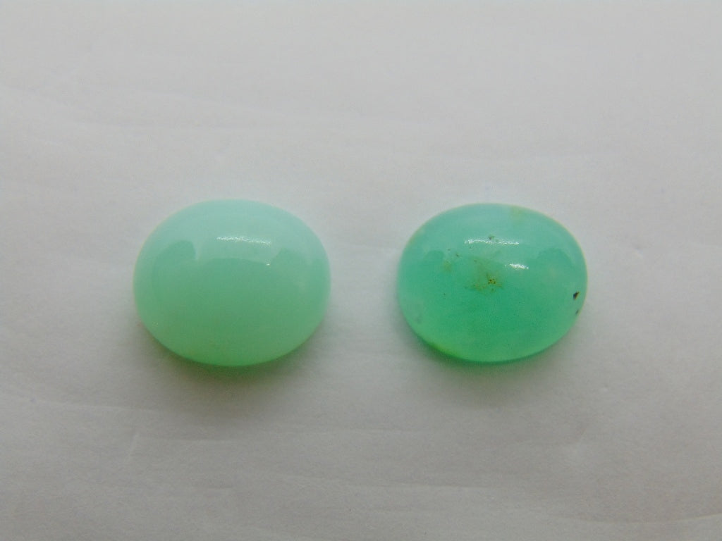 18.80ct Chrysoprase Cabochon 14x12mm